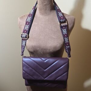 Urban Expressions Plum Crossbody Bag